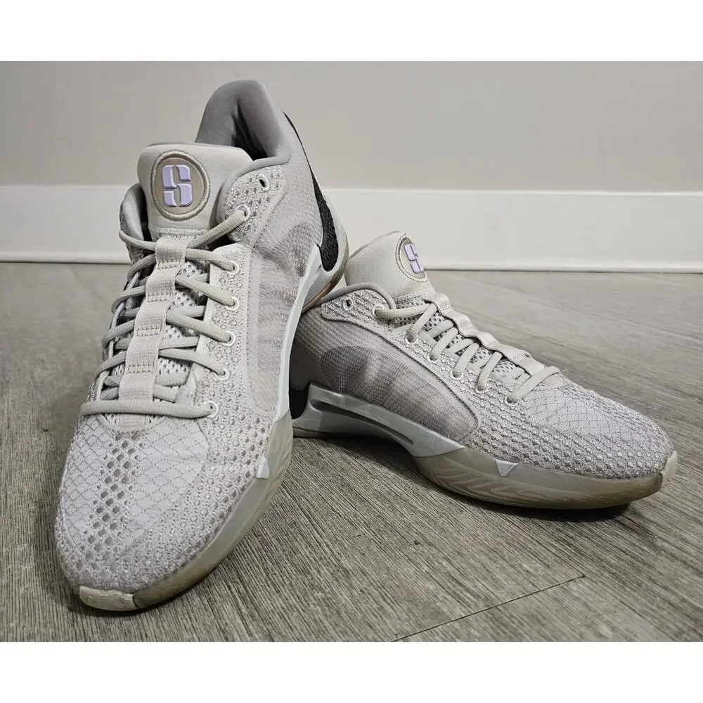 Nike Sabrina 1 Ionescu Ionic Grey Translucent Purple Size 12 Women 12.5 Men - Picture 10 of 13